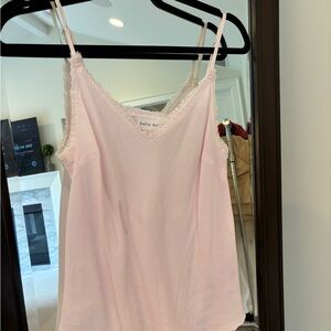 Bella Dahl Pink Sleeveless Fitted Camisole
